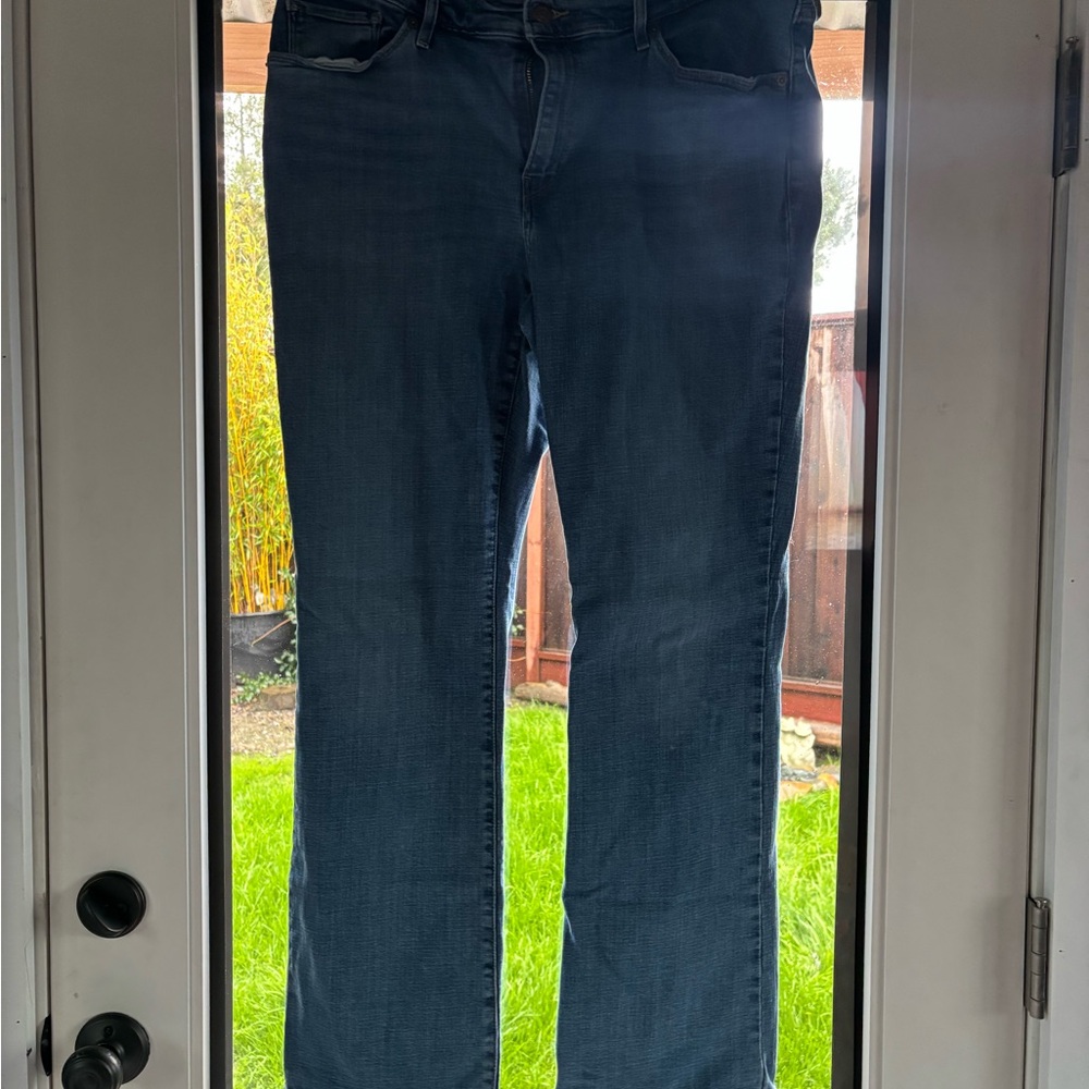 This pair of Levi's size 16 or 33x32 They are Boot cut
